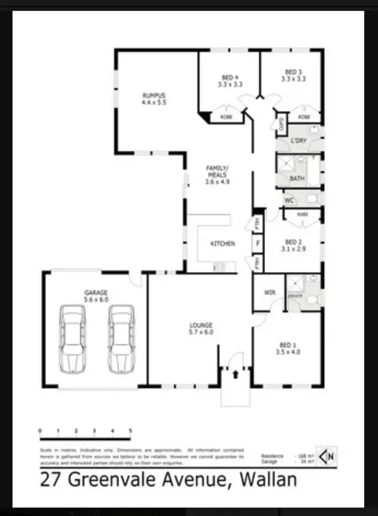Floorplan of Homely house listing, 27 Greenvale Avenue, Wallan VIC 3756