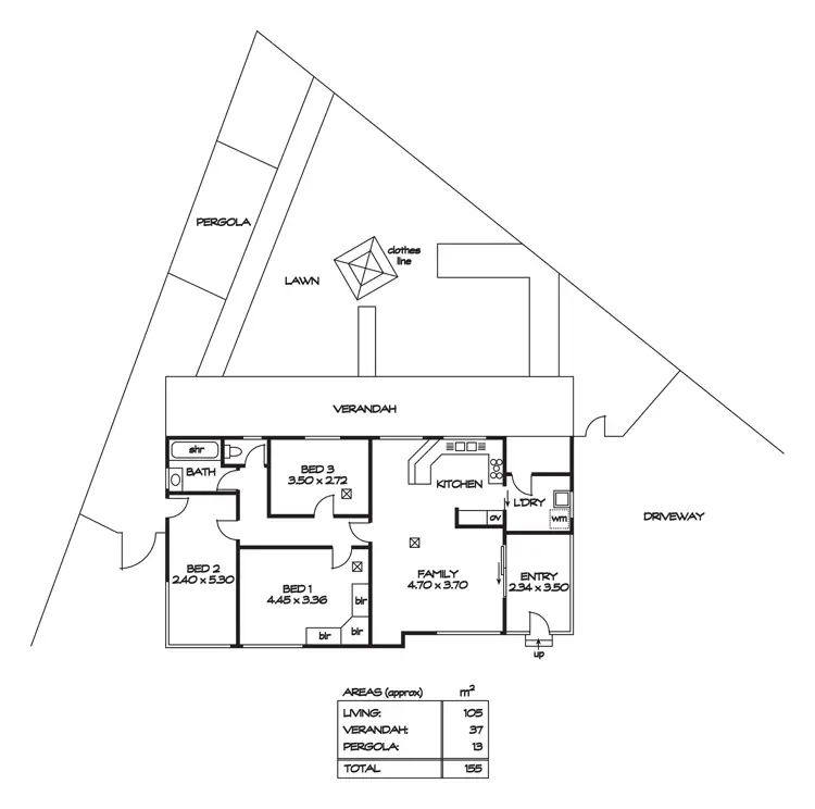 Floorplan of Homely house listing, 62 Knighton Road, Elizabeth North SA 5113