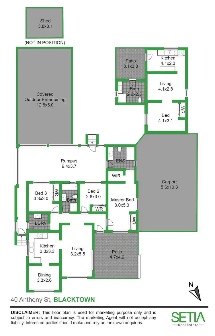 Floorplan of Homely house listing, 40 Anthony Street, Blacktown NSW 2148