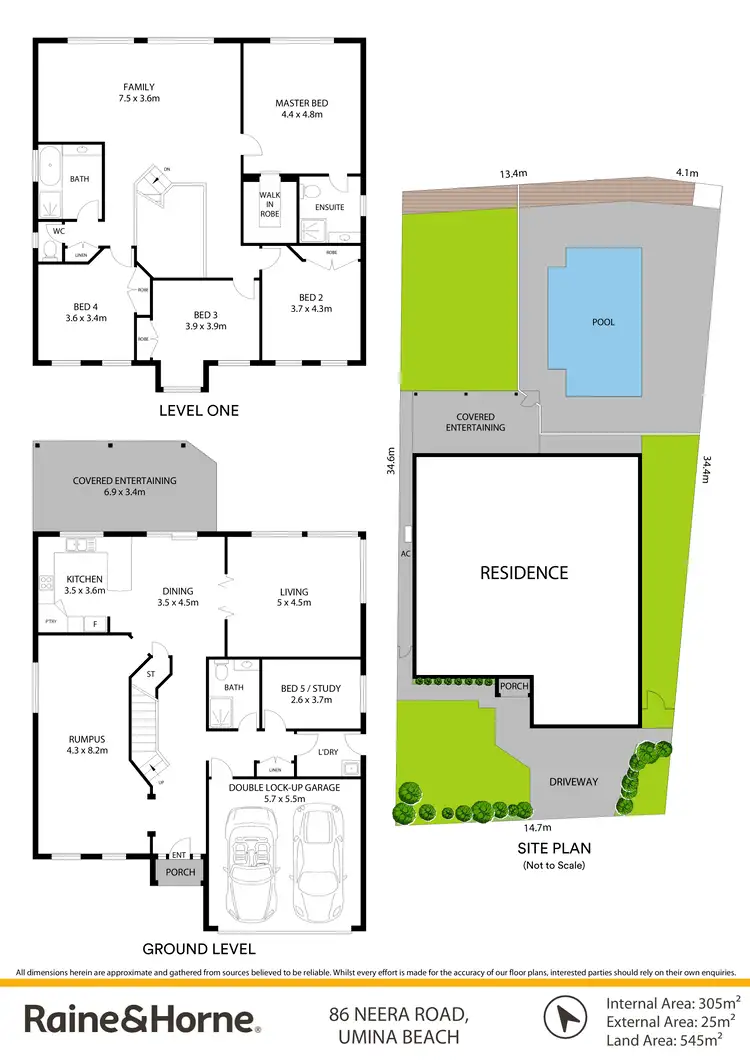 Floorplan of Homely house listing, 86 Neera Road, Umina Beach NSW 2257
