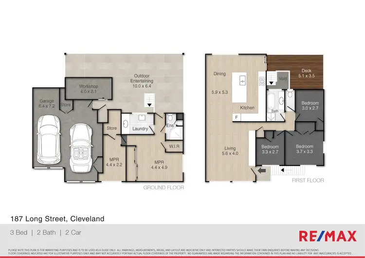 Floorplan of Homely house listing, 187 Long Street, Cleveland QLD 4163