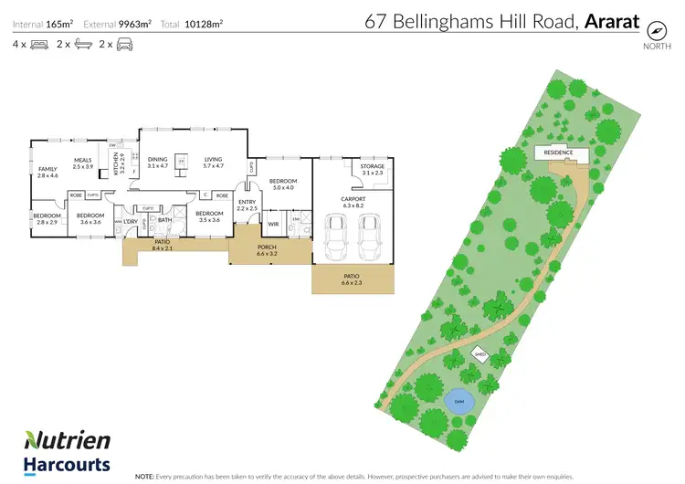Floorplan of Homely house listing, 67 Bellinghams Hill Road, Ararat VIC 3377