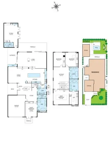 Floorplan of Homely house listing, 22 Charming Street, Hampton East VIC 3188