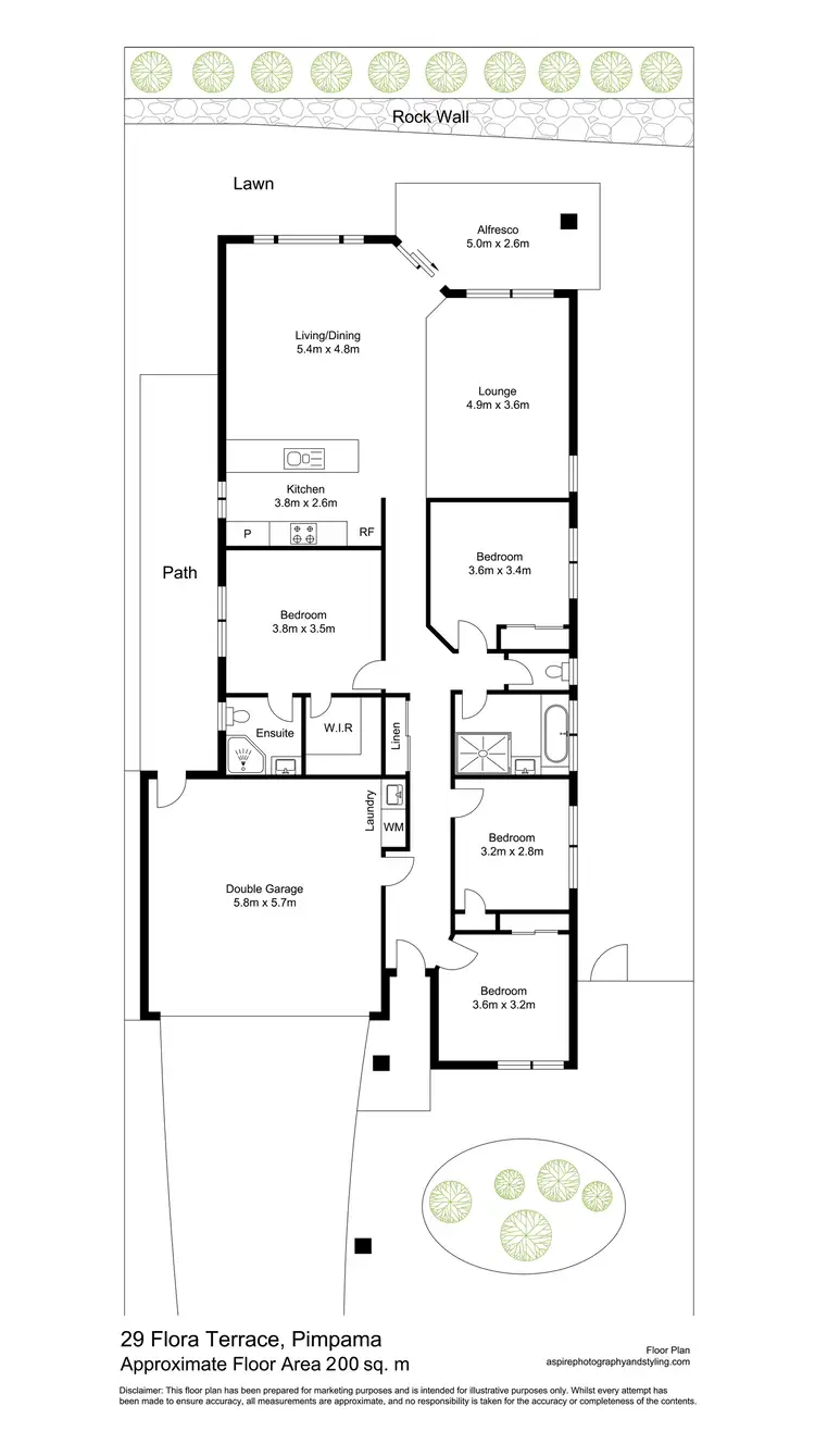 Floorplan of Homely house listing, 29 Flora Terrace, Pimpama QLD 4209