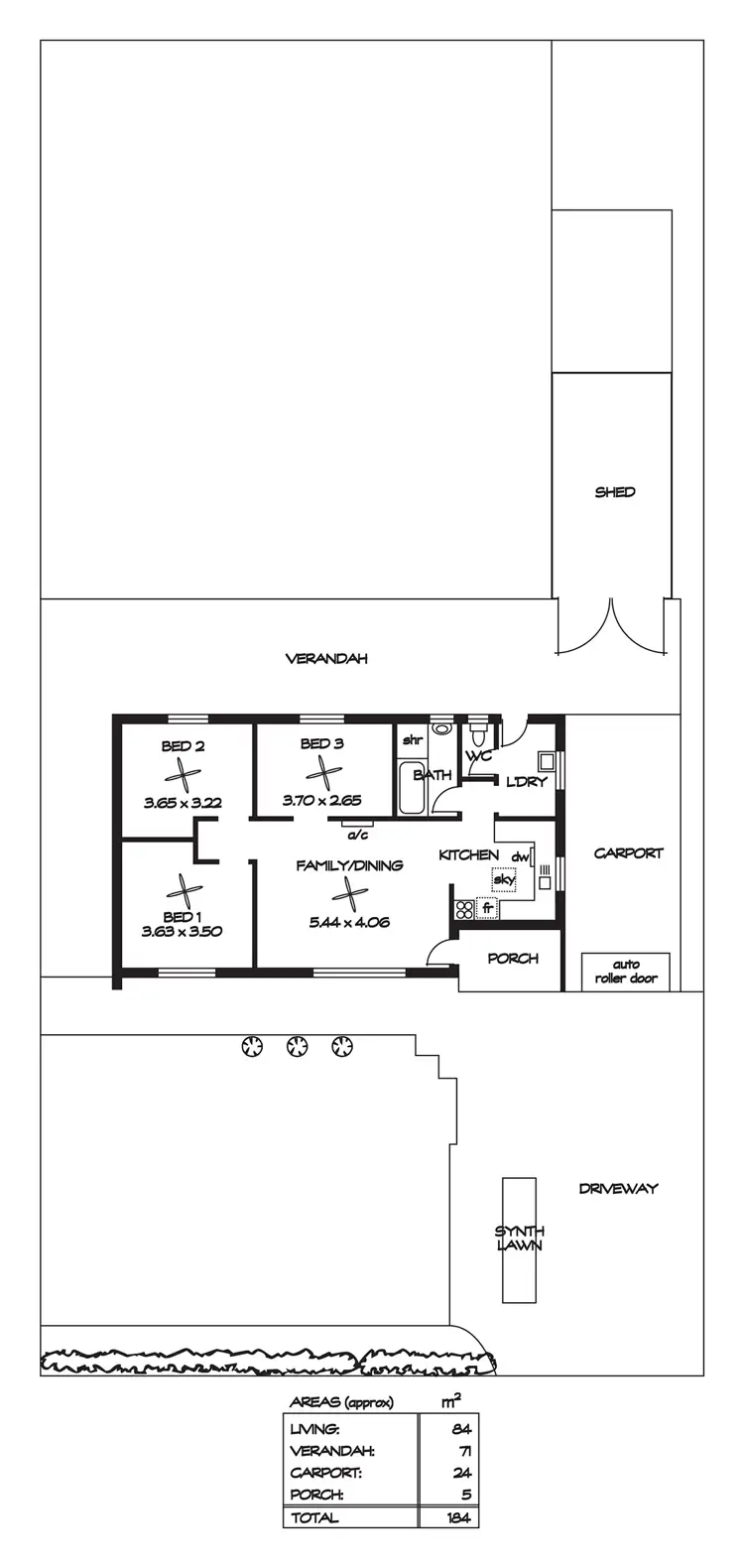 Floorplan of Homely house listing, 26 Studley Street, Davoren Park SA 5113