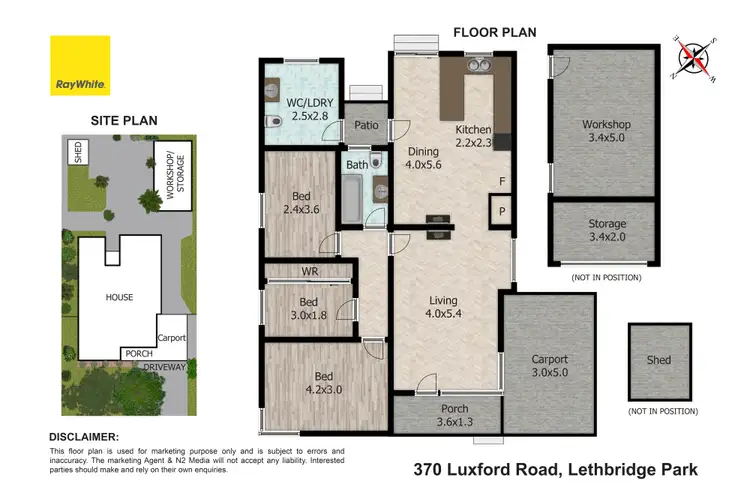 Floorplan of Homely house listing, 370 Luxford Road, Lethbridge Park NSW 2770