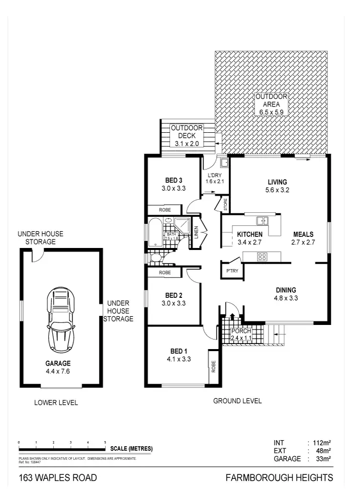 Floorplan of Homely house listing, 163 Waples Road, Farmborough Heights NSW 2526