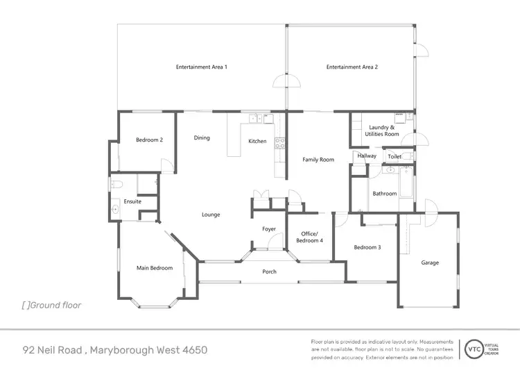 Floorplan of Homely house listing, 92 Neil Road, Maryborough West QLD 4650