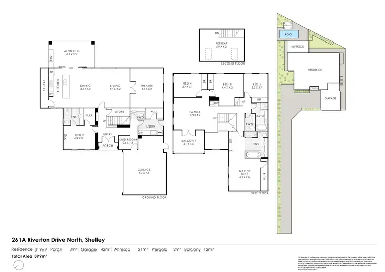 Floorplan of Homely house listing, 261A Riverton Drive North, Shelley WA 6148