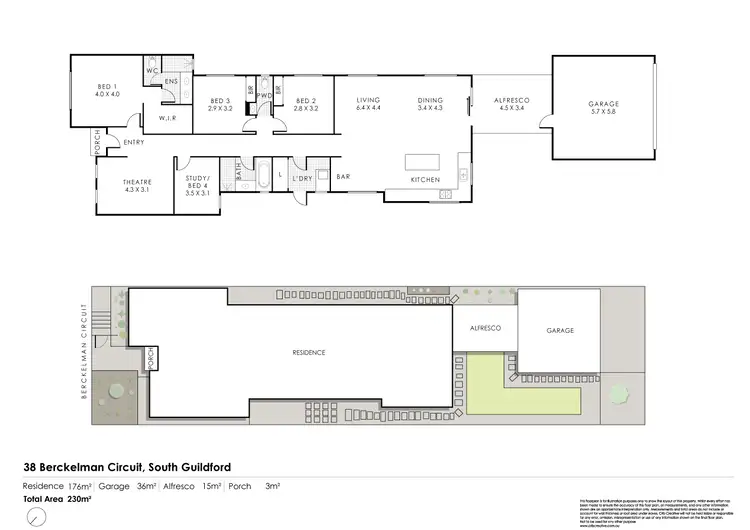 Floorplan of Homely house listing, 38 Berckelman Circuit, South Guildford WA 6055