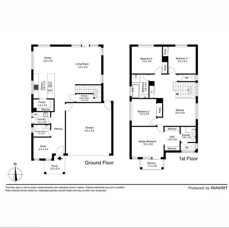 Floorplan of Homely house listing, 1 Treeline Grange, Wollert VIC 3750