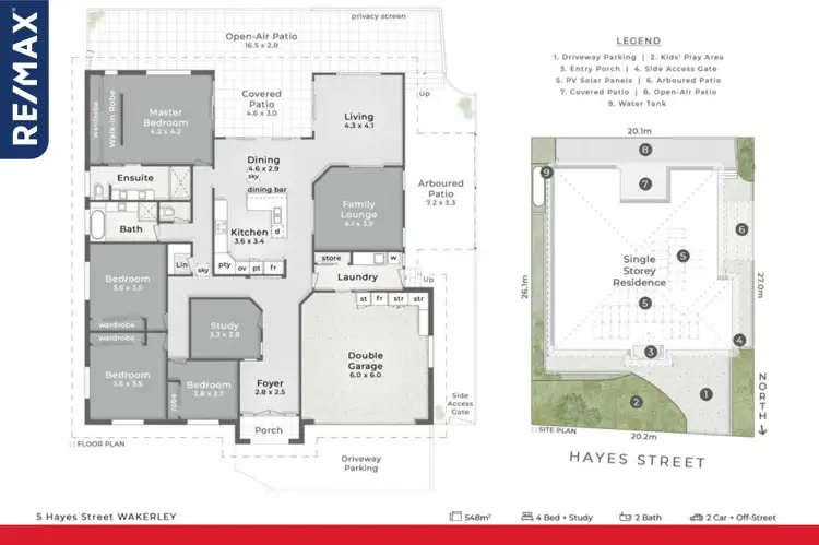 Floorplan of Homely house listing, 5 Hayes St, Wakerley QLD 4154