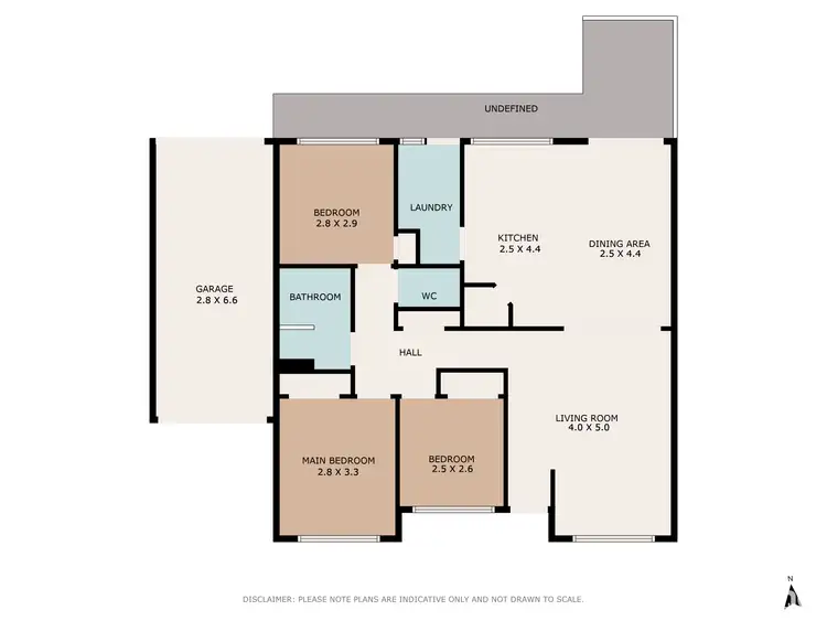 Floorplan of Homely house listing, 36 Jacana Avenue, Broadmeadows VIC 3047
