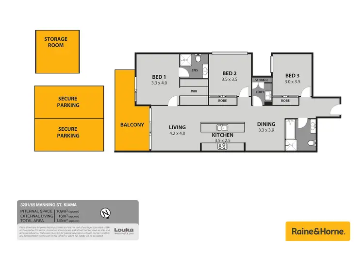 Floorplan of Homely apartment listing, 3201/65 Manning Street, Kiama NSW 2533