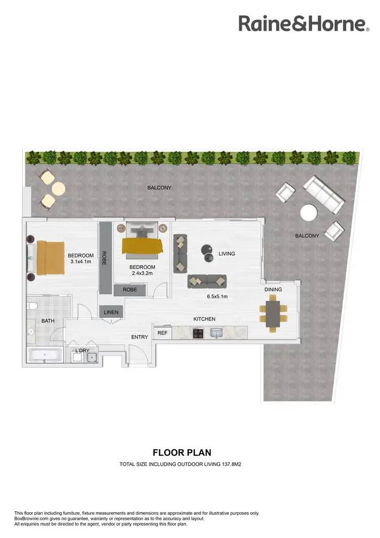 Floorplan of Homely apartment listing, 209/20 Labrador Street, Labrador QLD 4215