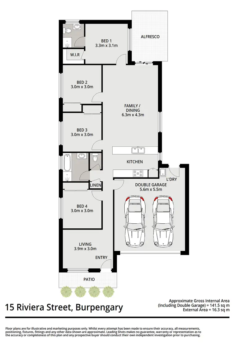 Floorplan of Homely house listing, 15 Riviera Street, Burpengary QLD 4505