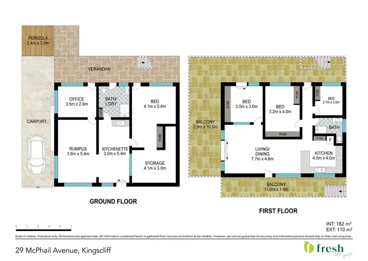 Floorplan of Homely house listing, 29 McPhail Avenue, Kingscliff NSW 2487