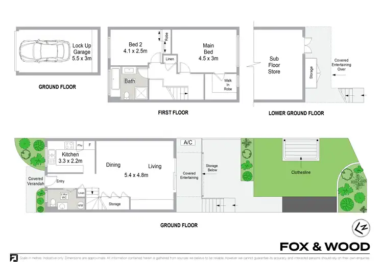 Floorplan of Homely townhouse listing, 24/24 Toronto Parade, Sutherland NSW 2232