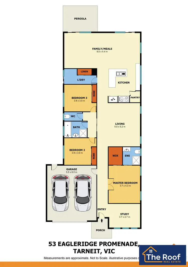 Floorplan of Homely house listing, 53 Eagleridge Promenande, Tarneit VIC 3029