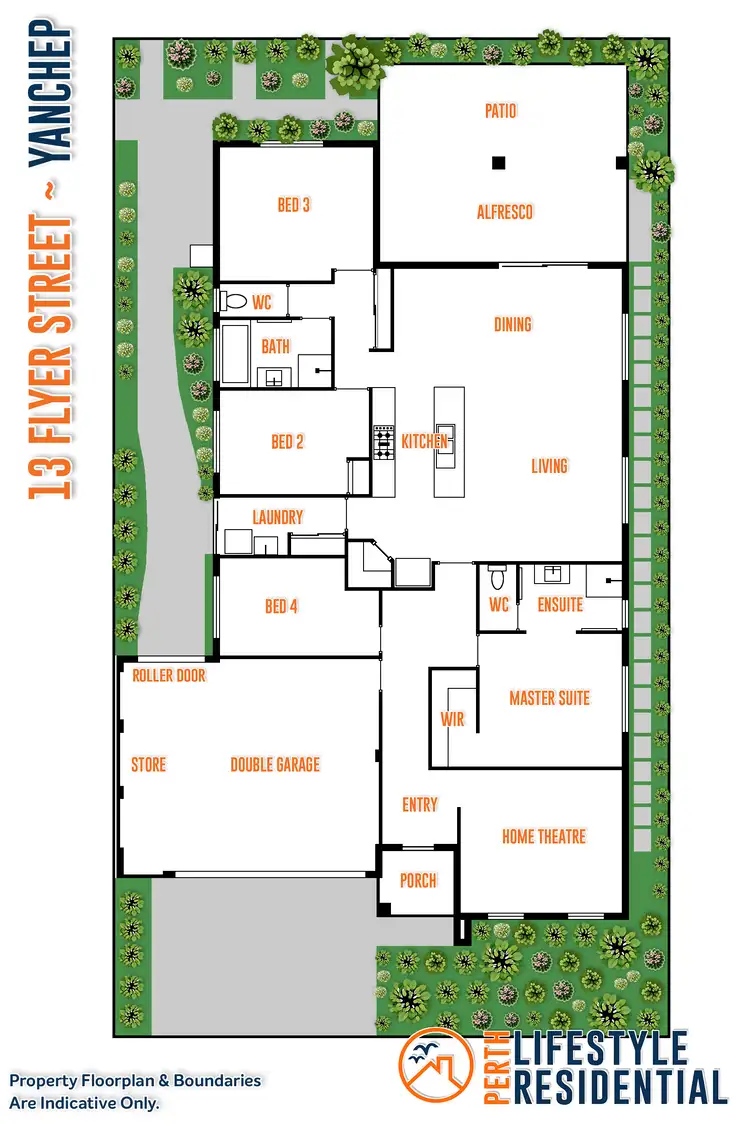 Floorplan of Homely house listing, 13 Flyer Street, Yanchep WA 6035