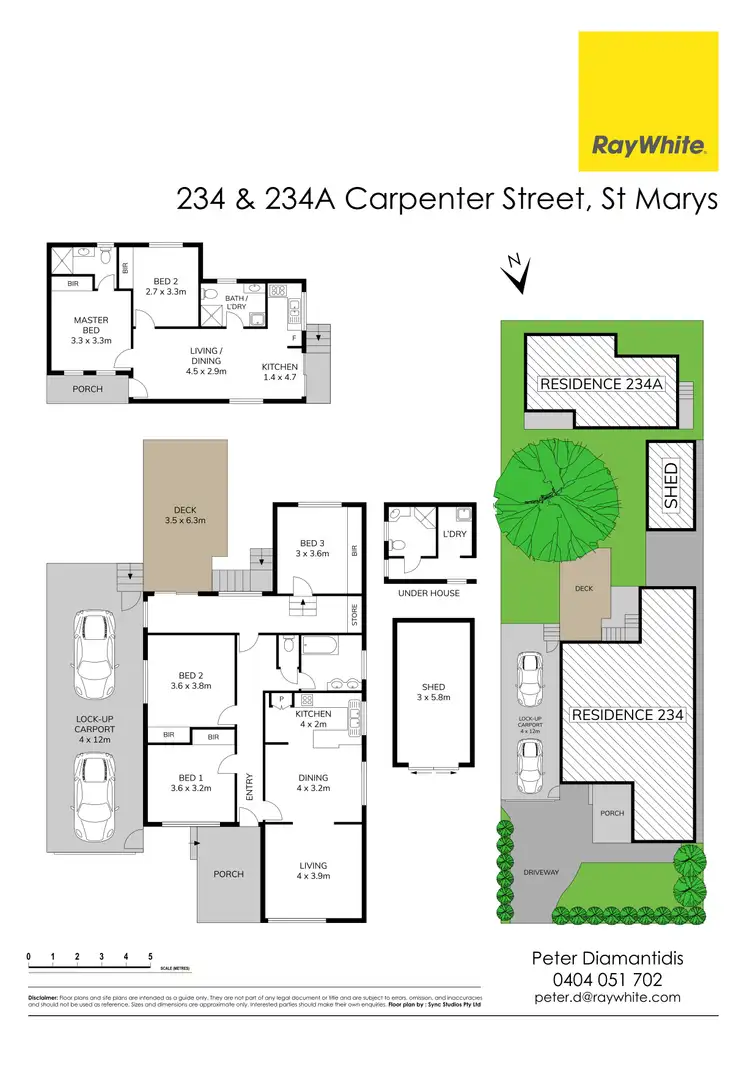 Floorplan of Homely house listing, 234 & 234a Carpenter Street, St Marys NSW 2760