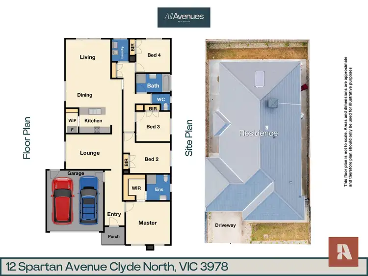 Floorplan of Homely house listing, 12 Spartan Avenue, Clyde North VIC 3978