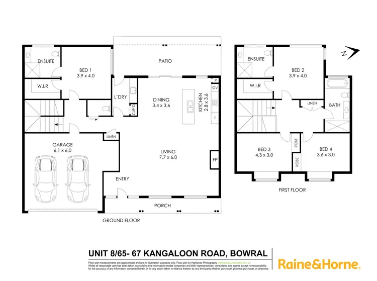 Floorplan of Homely townhouse listing, Address available on request