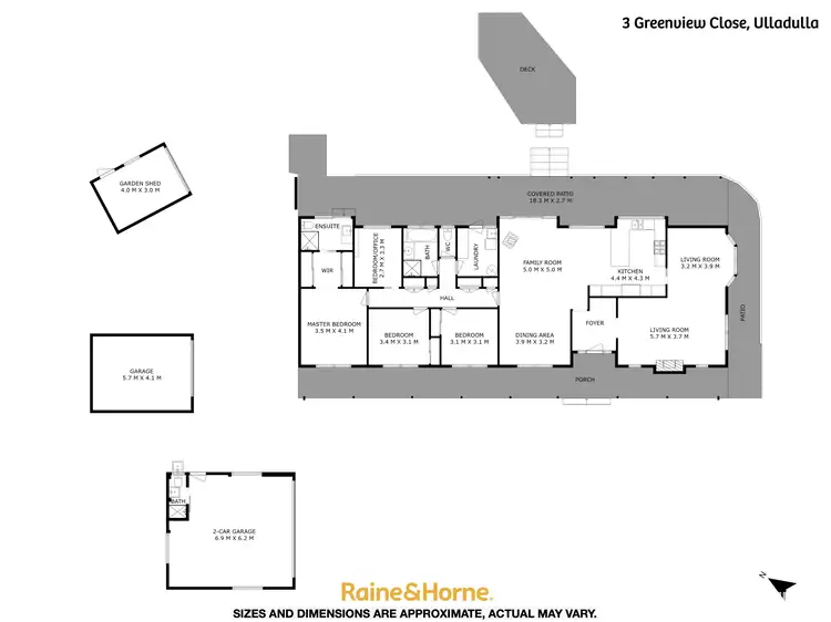 Floorplan of Homely house listing, 3 Greenview Close, Ulladulla NSW 2539