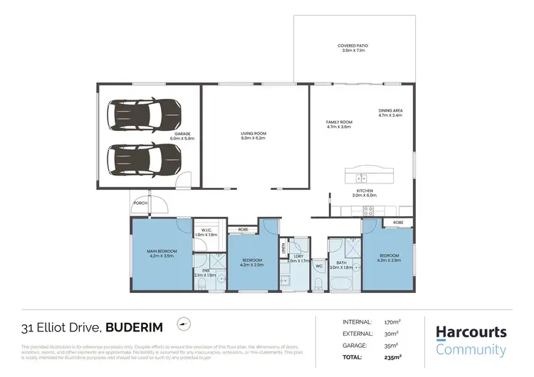 Floorplan of Homely house listing, 31 Elliot Drive, Buderim QLD 4556