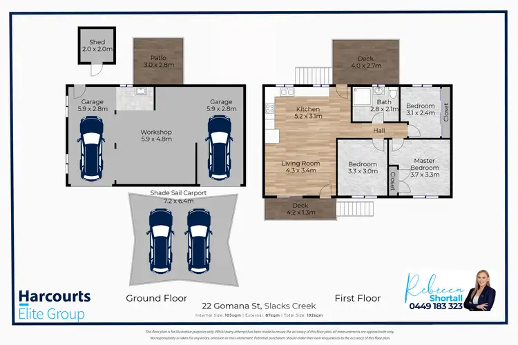 Floorplan of Homely house listing, 22 Gomana Street, Slacks Creek QLD 4127