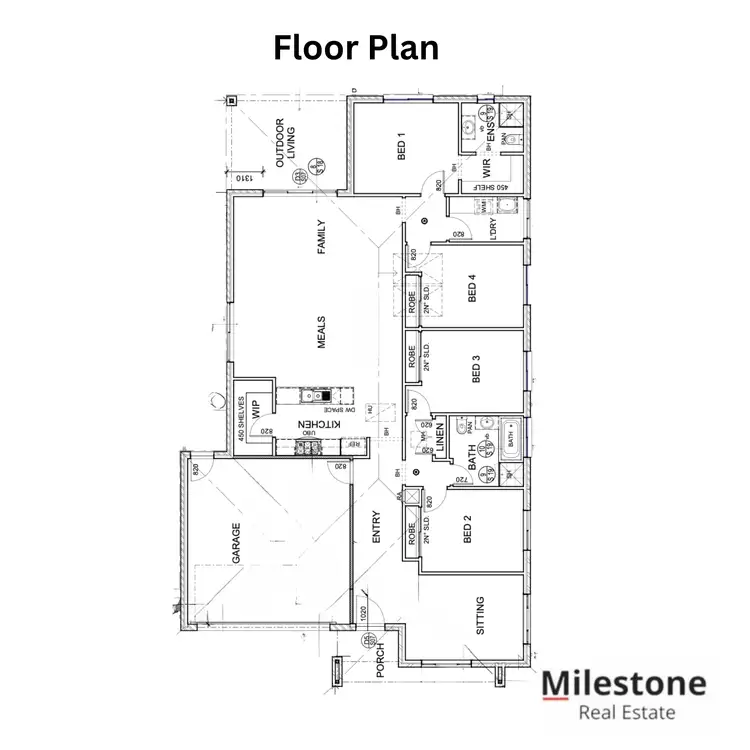Floorplan of Homely house listing, 33 Cromarty Crescent, Kalkallo VIC 3064