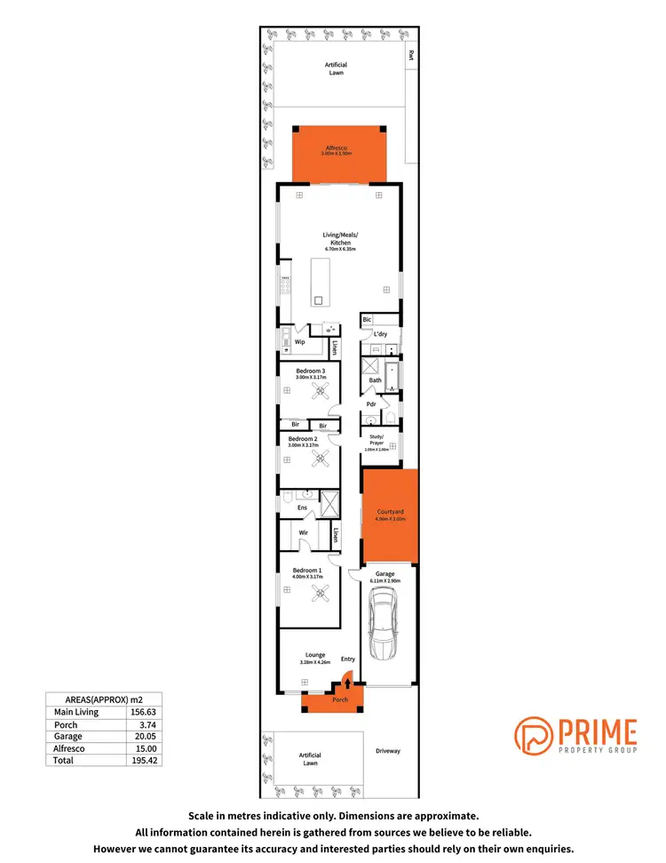 Floorplan of Homely house listing, 64 Rellum Road, Greenacres SA 5086