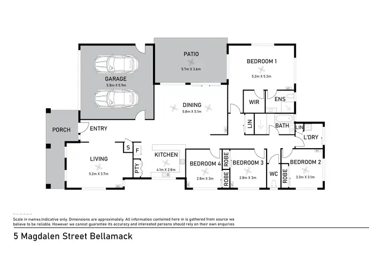 Floorplan of Homely house listing, Address available on request