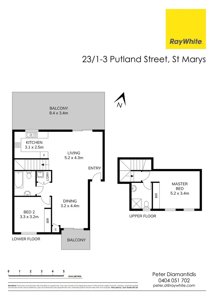 Floorplan of Homely unit listing, 23/1-3 Putland Street, St Marys NSW 2760