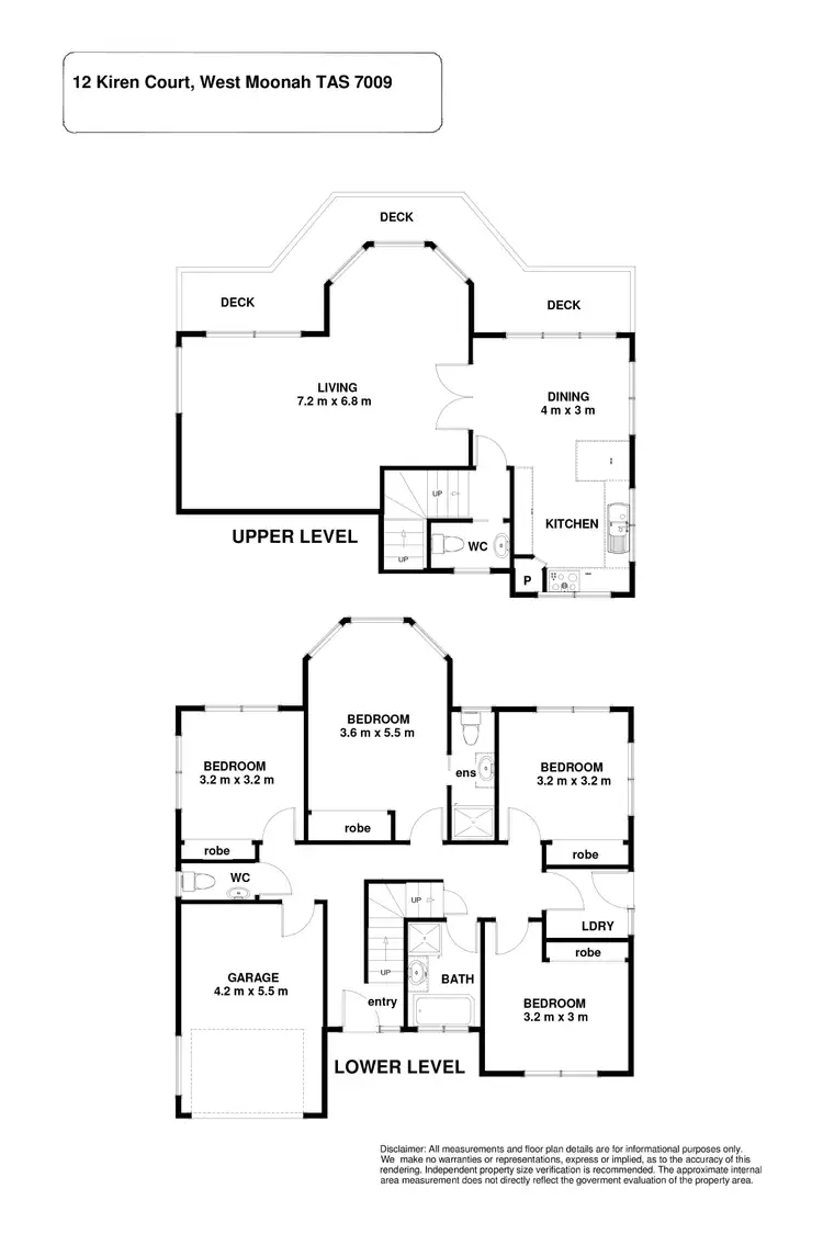 Floorplan of Homely house listing, 11 Kiren Court, West Moonah TAS 7009