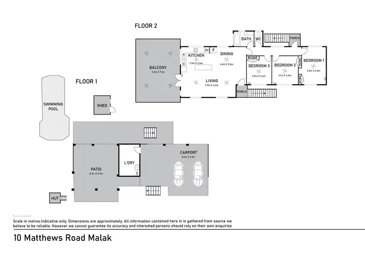 Floorplan of Homely house listing, 10 Matthews Road, Malak NT 812