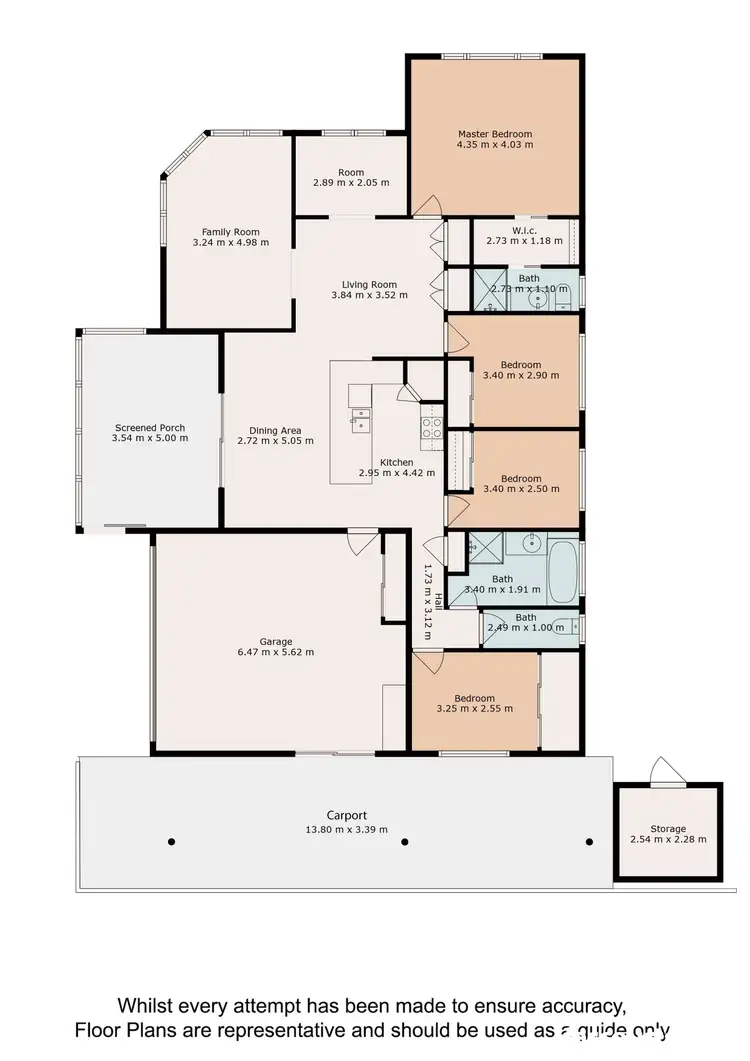 Floorplan of Homely house listing, 1 Dunwich Court, Sandstone Point QLD 4511