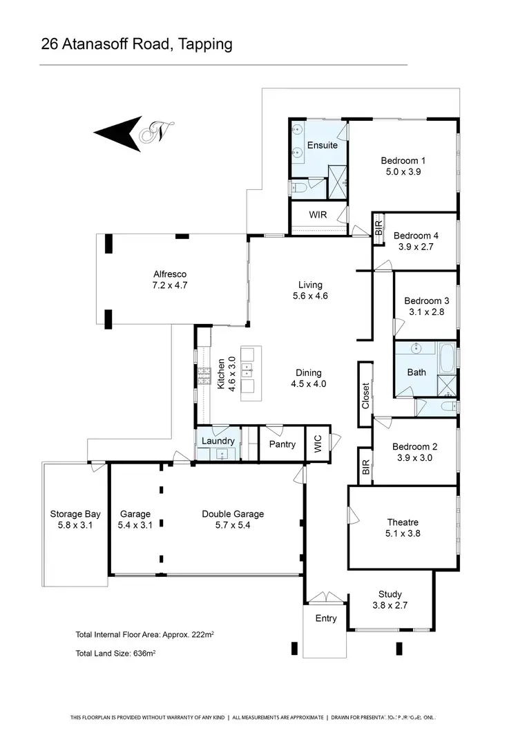 Floorplan of Homely house listing, 26 Atanasoff Road, Tapping WA 6065