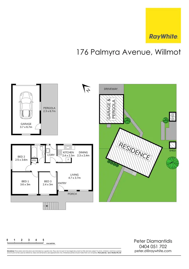 Floorplan of Homely house listing, 176 Palmyra Avenue, Willmot NSW 2770