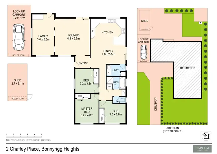 Floorplan of Homely house listing, 2 Chaffey Place, Bonnyrigg Heights NSW 2177