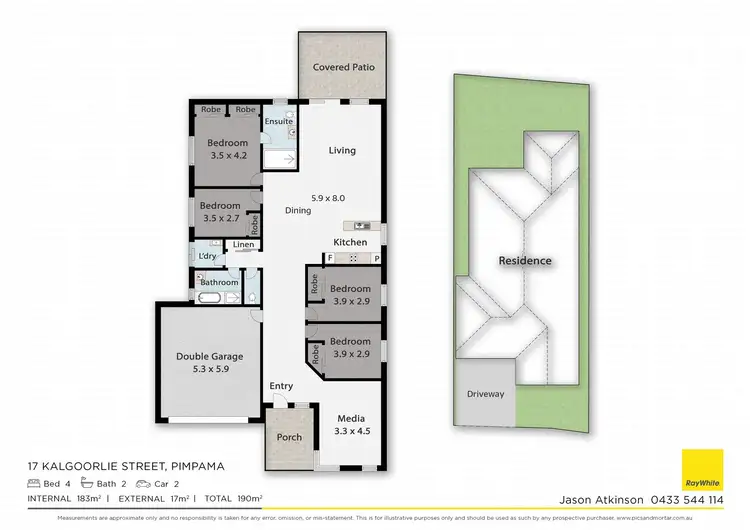 Floorplan of Homely house listing, 17 Kalgoorlie Street, Pimpama QLD 4209
