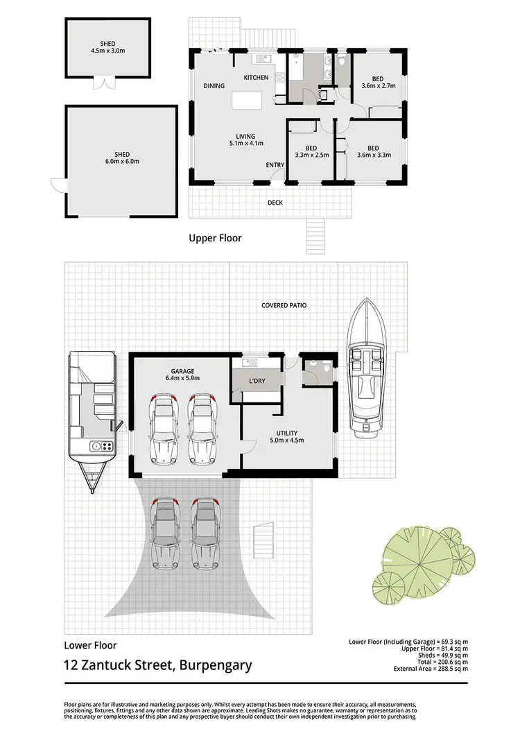 Floorplan of Homely house listing, 12 Zantuck Street, Burpengary QLD 4505