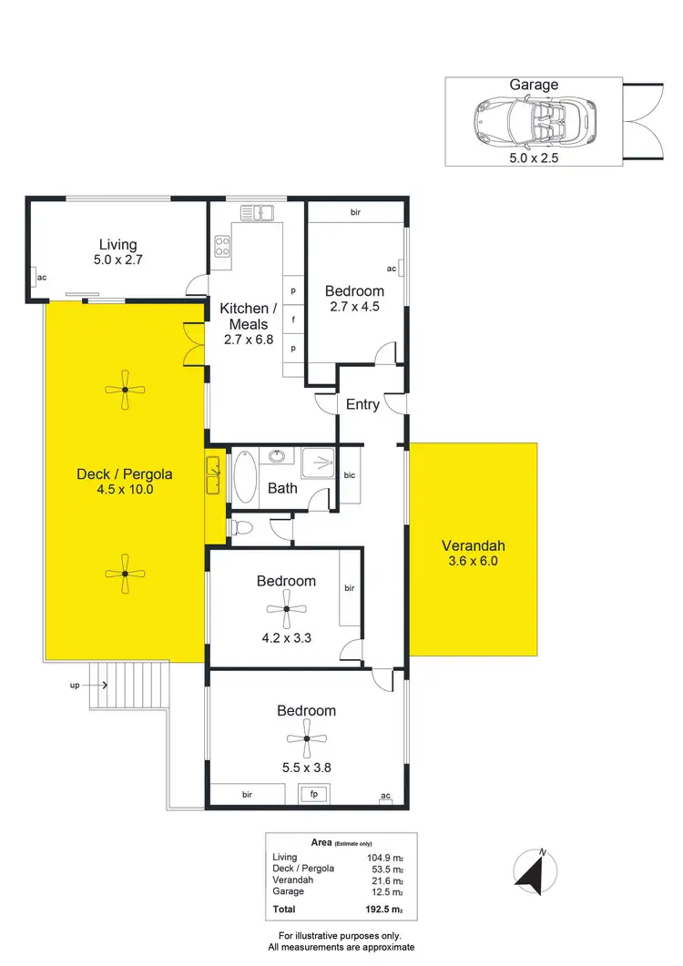 Floorplan of Homely house listing, 15 Hannaford Road, Blackwood SA 5051