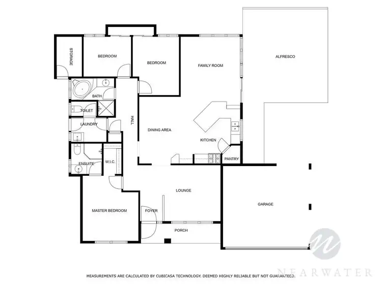 Floorplan of Homely villa listing, 6/11 Preece Court, Forrestfield WA 6058