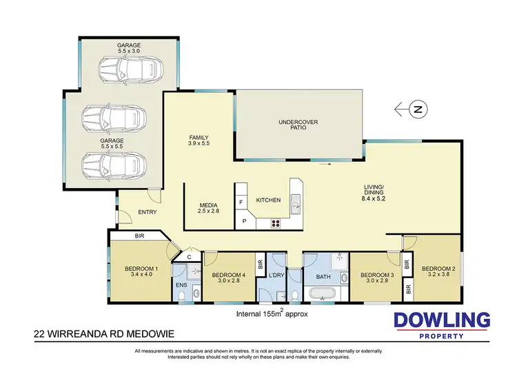 Floorplan of Homely house listing, 22 Wirreanda Road, Medowie NSW 2318