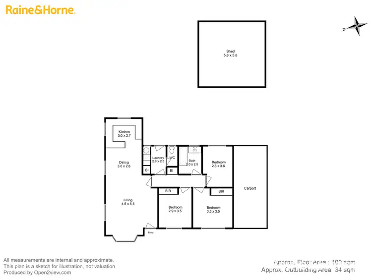 Floorplan of Homely house listing, 19 Tenth Avenue, Dodges Ferry TAS 7173