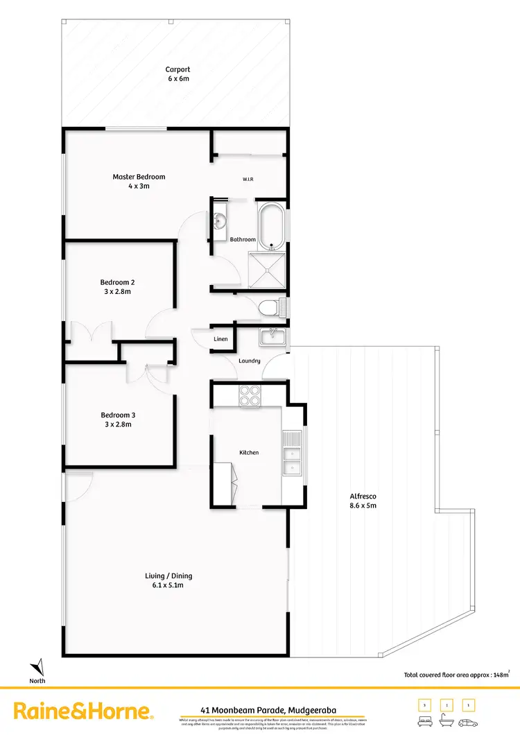 Floorplan of Homely house listing, 41 Moonbeam Parade, Mudgeeraba QLD 4213