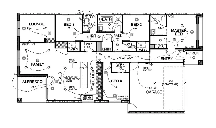 Floorplan of Homely house listing, 2 Bunyip Street, Gisborne VIC 3437