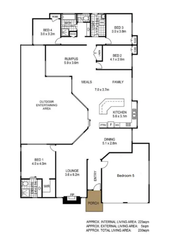Floorplan of Homely house listing, 322-332 Markwell Road, Caboolture QLD 4510