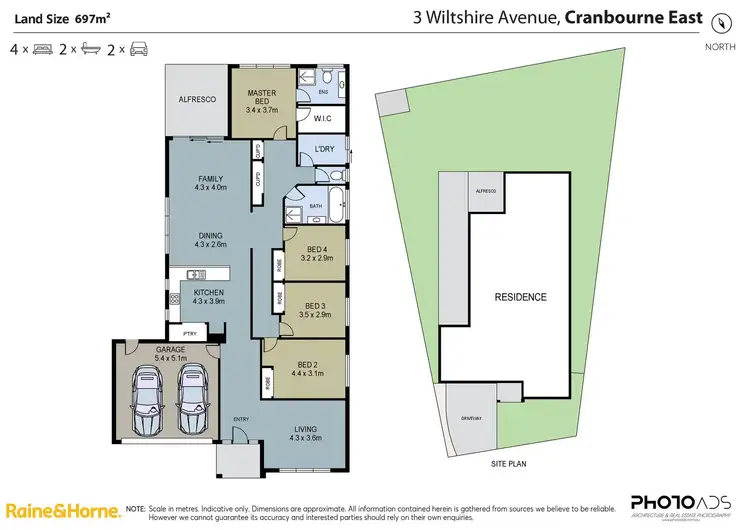 Floorplan of Homely house listing, 3 Wiltshire Avenue, Cranbourne East VIC 3977
